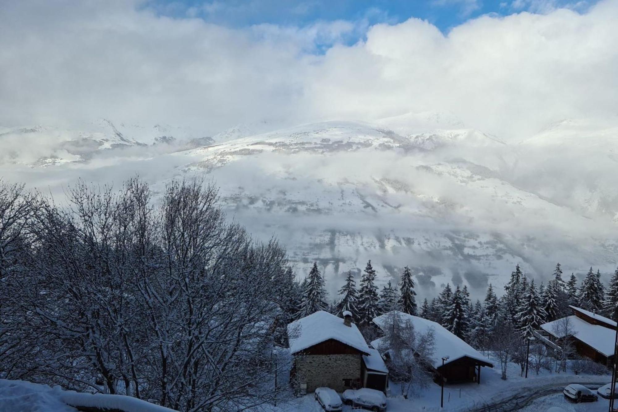 3-Rooms Apartment In Front Of Snow Les Arcs  Buitenkant foto
